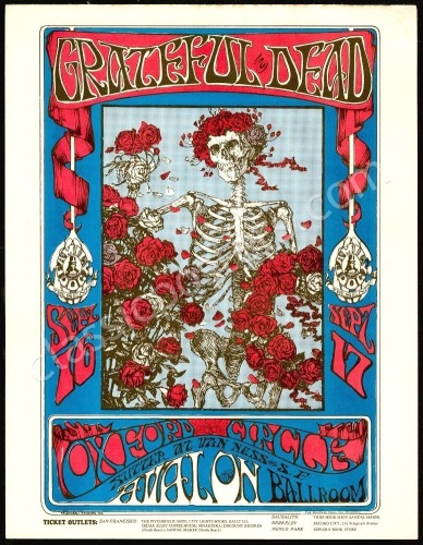 Striking FD-26 Grateful Dead Handbill