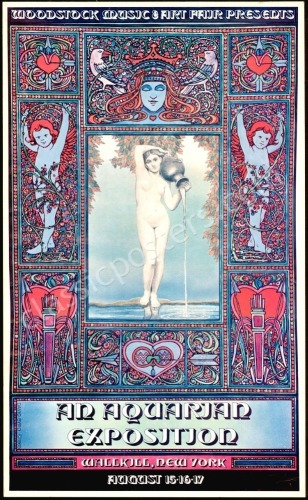 Popular AOR 3.2 Woodstock Poster