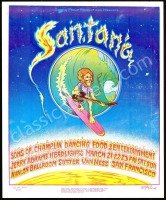 Attractive AOR 2.31 Santana Poster