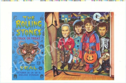 Very Nice BGP-100 Rolling Stones Proof Poster