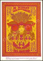 Eight Original Avalon Ballroom Posters