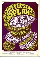 Beautiful Original BG-4 Jefferson Airplane Poster