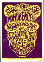 Attractive Original BG-16 Mindbenders Poster