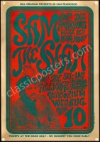 Interesting Original BG-22 Sam the Sham Poster