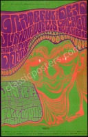 Pleasing Original BG-45 Grateful Dead Poster