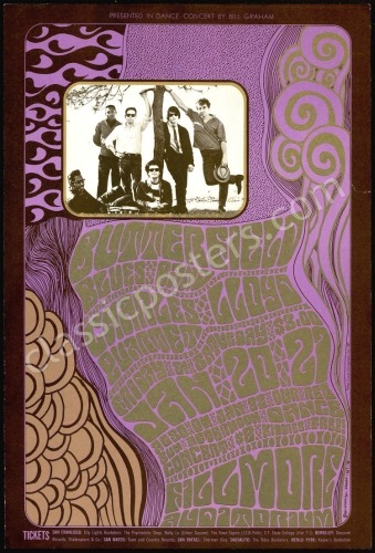 Original BG-46 Paul Butterfield Poster