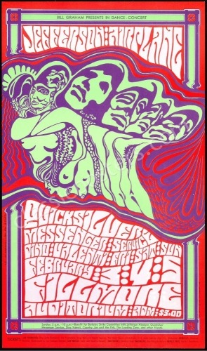 Very Choice BG-48 Jefferson Airplane Poster