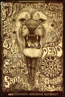 Fantastic Original BG-134 Grateful Dead Poster