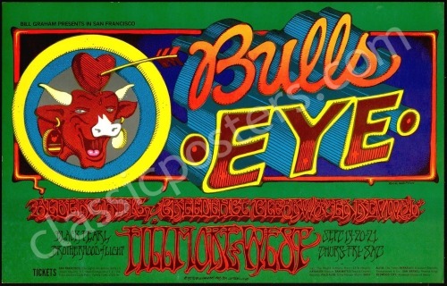 Brilliant Original BG-137 Bulls Eye Poster