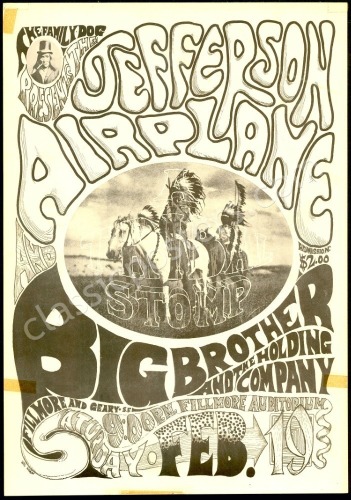 Wonderful Original FD-1 Tribal Stomp Poster