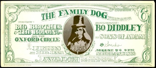 A Last 11 Family Dog Reprint Posters