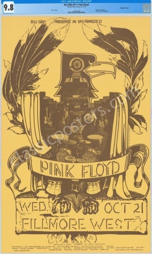 Superb Certified BG-230A Pink Floyd Poster