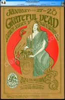 Enticing Original Certified FD-45 Grateful Dead Poster