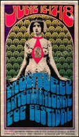 Popular Small Size AOR 3.5 Monterey Pop Festival Poster