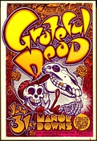 Popular AOR 4.159 Grateful Dead Manor Downs Poster