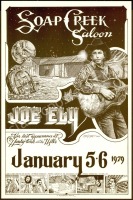 Joe Ely Soap Creek Saloon Poster