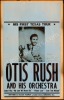 1957 Otis Rush First Texas Tour Poster