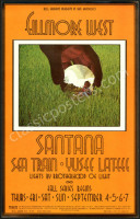 Scarce BG-190 Santana Poster