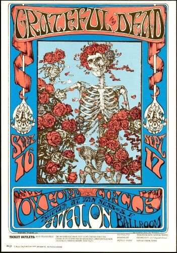 Beautiful FD-26 Grateful Dead Poster