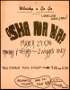 Rare 1971 Whisky A Go Go Handbill