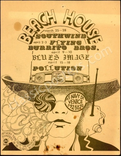 Odd 1970 Venice Beach Handbill