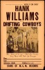 1949 Hank Williams Tour Blank Poster