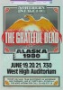 Rare AOR 4.140 Grateful Dead Alaska Poster