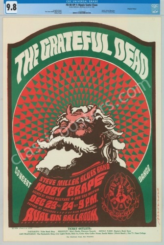 Certified FD-40 Grateful Dead Poster