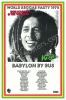 1978 Bob Marley Babylon by Bus Tour Poster