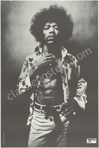 Superb OA502 Jimi Hendrix Poster