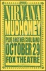 Popular 1991 Nirvana Portland Poster