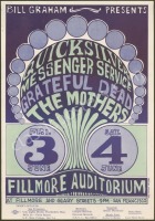 Very Nice Original BG-9 Grateful Dead Poster