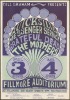 Very Nice Original BG-9 Frank Zappa/Grateful Dead Poster