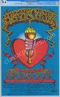 Signed BG-136 Heart and Torch Poster