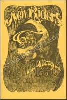 Scarce 1973 New Riders of the Purple Sage Poster