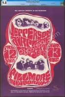 Marvelous Original BG-23 Grateful Dead Poster