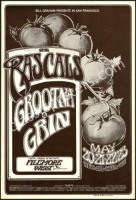 A Pair of Black and White Fillmore Posters