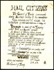 Scarce Straight Theater Julius Caesar Handbill