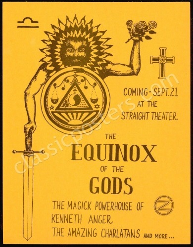 Equinox of the Gods Handbill