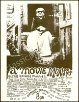 Straight Theater Movie Monster Handbill