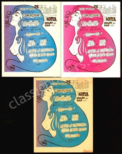 A Trio of Straight Theater Handbills