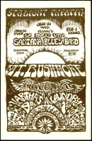 1968 Santana Straight Theater Handbill