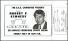 Rare 1968 SRO for RFK Ticket Order Form