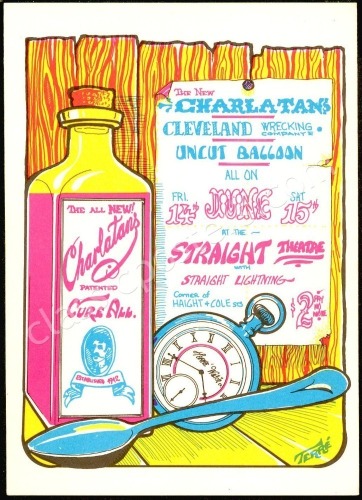 AOR 2.229 The Charlatans Handbill