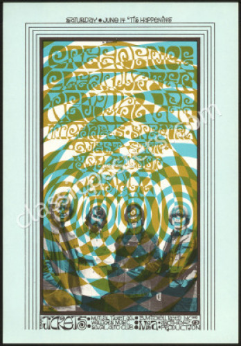 Scarce Creedence Clearwater Revival Handbill