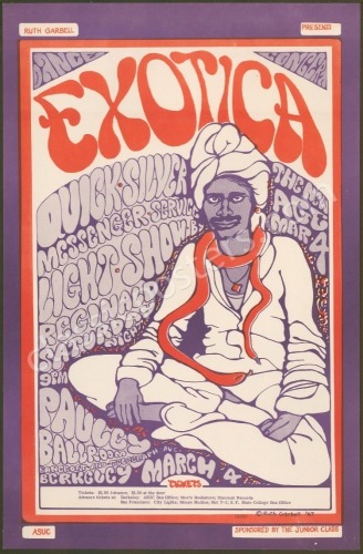 1967 Quicksilver Messenger Service Poster