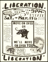 Very Rare 1967 Black Panther Handbill