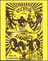 Whisky A Go Go Handbill with The Doors and The Byrds