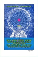 Signed Bill Ham Light Show Poster