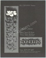 Beautiful 1977 Yes Oakland Poster